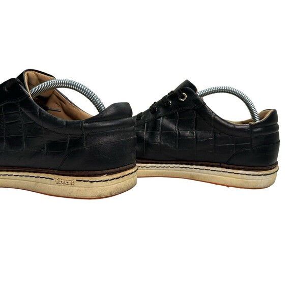 Men\'s Royal Albatross Croco Spikeless Golf Shoes Size 9 Black main image 3